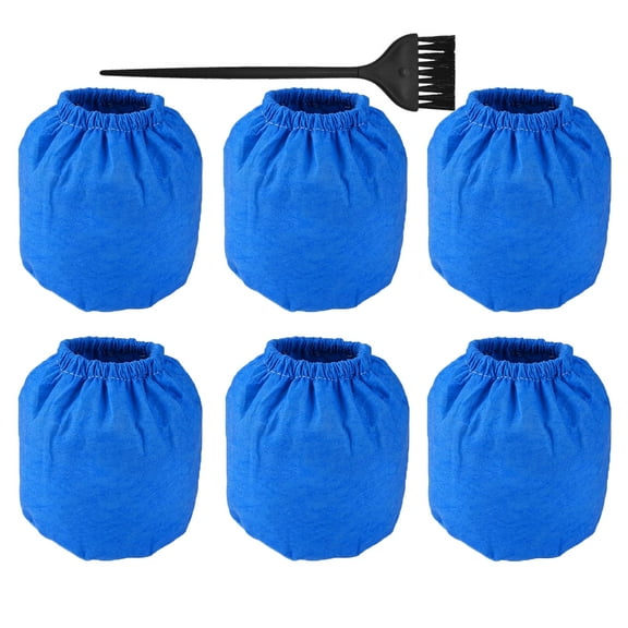 6 Packs VRC2 Cloth Filter for Vacmaster 1.5 to 3.2 Gallon Wet/Dry Vacuums, Also Fit for Armor All AA155 AA256 AA255
