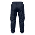 thumbnail image 5 of Guluxicc Cargo Jogger Pants for Men Multi Pocket Elastic Waist Drawstring Tapered Trousers for Outdoor Hiking Gym Workout Everyday Fall Winter, 5 of 5