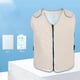 thumbnail image 4 of Chaleco de seguridad Yuyangstore de refrigeración reutilizable con cremallera gris, 4 of 5