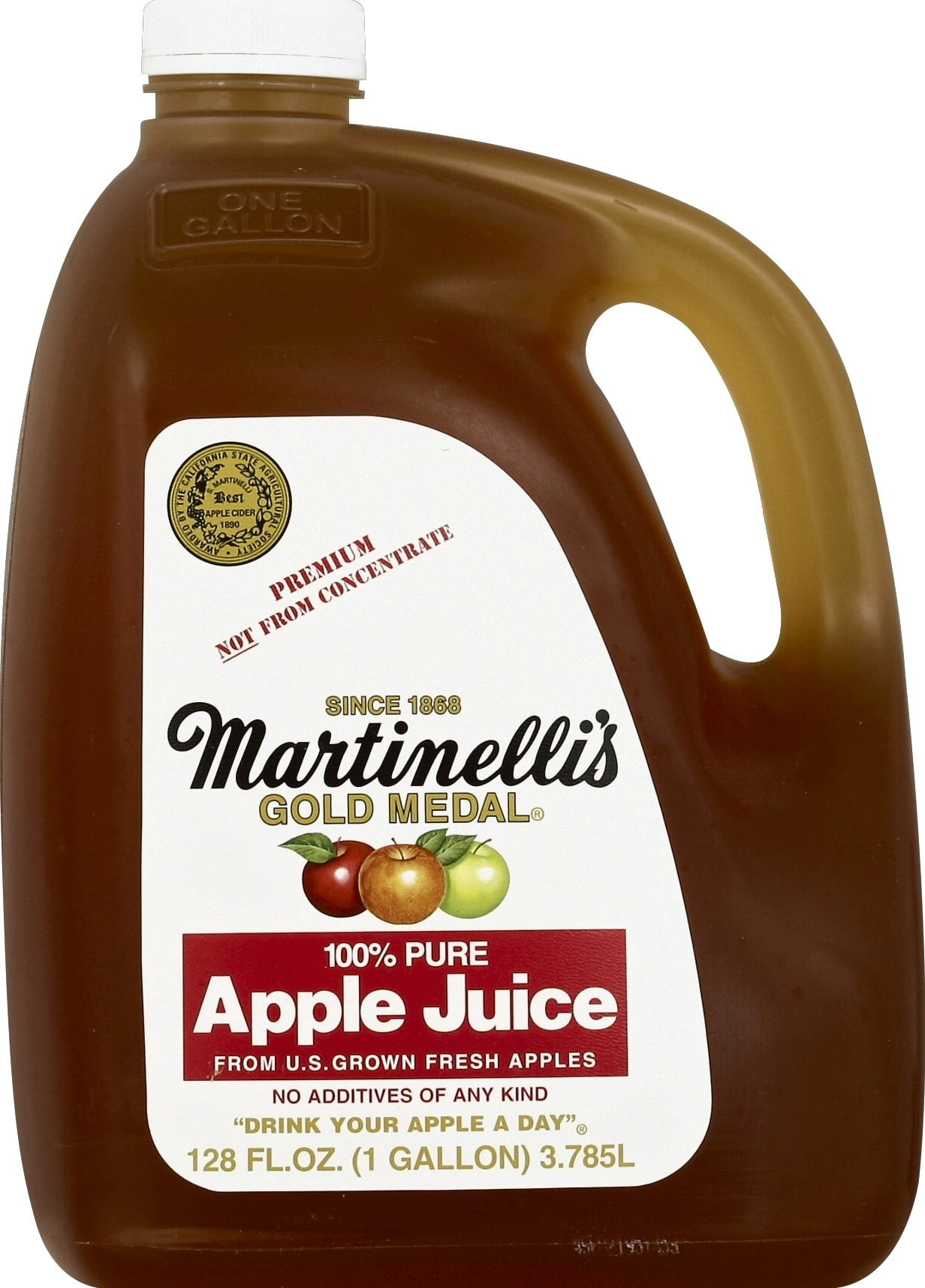 Martinelli Apple Juice 128 fl oz (Pack Of 4)