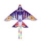 thumbnail image 2 of Kite Avión Forma Portátil Individual Línea Al Aire Libre Cometas Volando Niños Adultos Juguete Vidrio Acero Acero Poliéster Tela Mosca Juguetes Azul 1.6x2.8m sidaley FN009788-01, 2 of 7