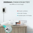 thumbnail image 6 of Costway Lightweight Handheld Vacuum Cleaner Cordless Battery Powered Vacuum, 6 of 11