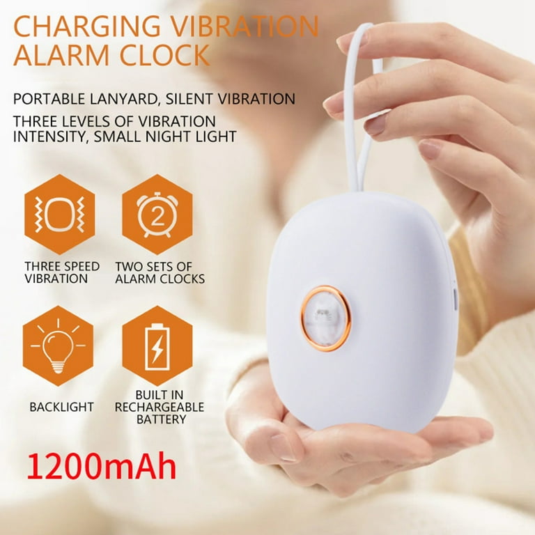 Vibrating Alarm Clock Under Pillow, Battery Operated Silent Vibrating Bed  Shaker with Dual Alarms & 3 Levels & Flashing Light, LED Digital Travel Alarm  Clock for Student Snooze - Walmart.com