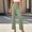 Green, variant on Women's Casual Pants High Waisted Loose Fit Wide Leg Trousers For Everyday Wear Comfortable And Versatile Design Drawstring Sweatpants Women Womens Business Casual Pants plus Size Womens Baggy Pants