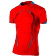 thumbnail image 3 of Men's Short-Sleeved Tight-Fitting Breathable Quick-Drying Clothes Fitness Sports Training Clothes Men's T-Shirts2XL, 3 of 3