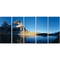 thumbnail image 2 of Payrenees Mountains Landscape - Modern Seascape Canvas Artwork, 2 of 3