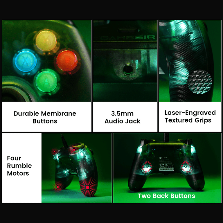 GameSir T7 Pro W Retro Green Xbox Controller photo 2
