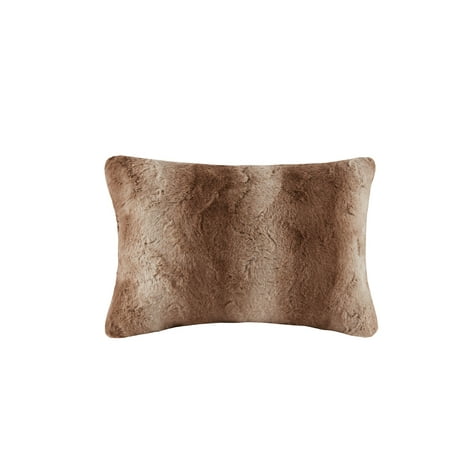 UPC 086569897312 product image for Home Essence Marselle Faux Fur Oblong Pillow | upcitemdb.com