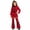 Red - Punk Rocker, variant on Descendant4 Halloween Costume Red and Chloe Princess Dress Movie Character Role Play Halloween Cosplay Dress Up Outfits Set for Carnival,Size 140