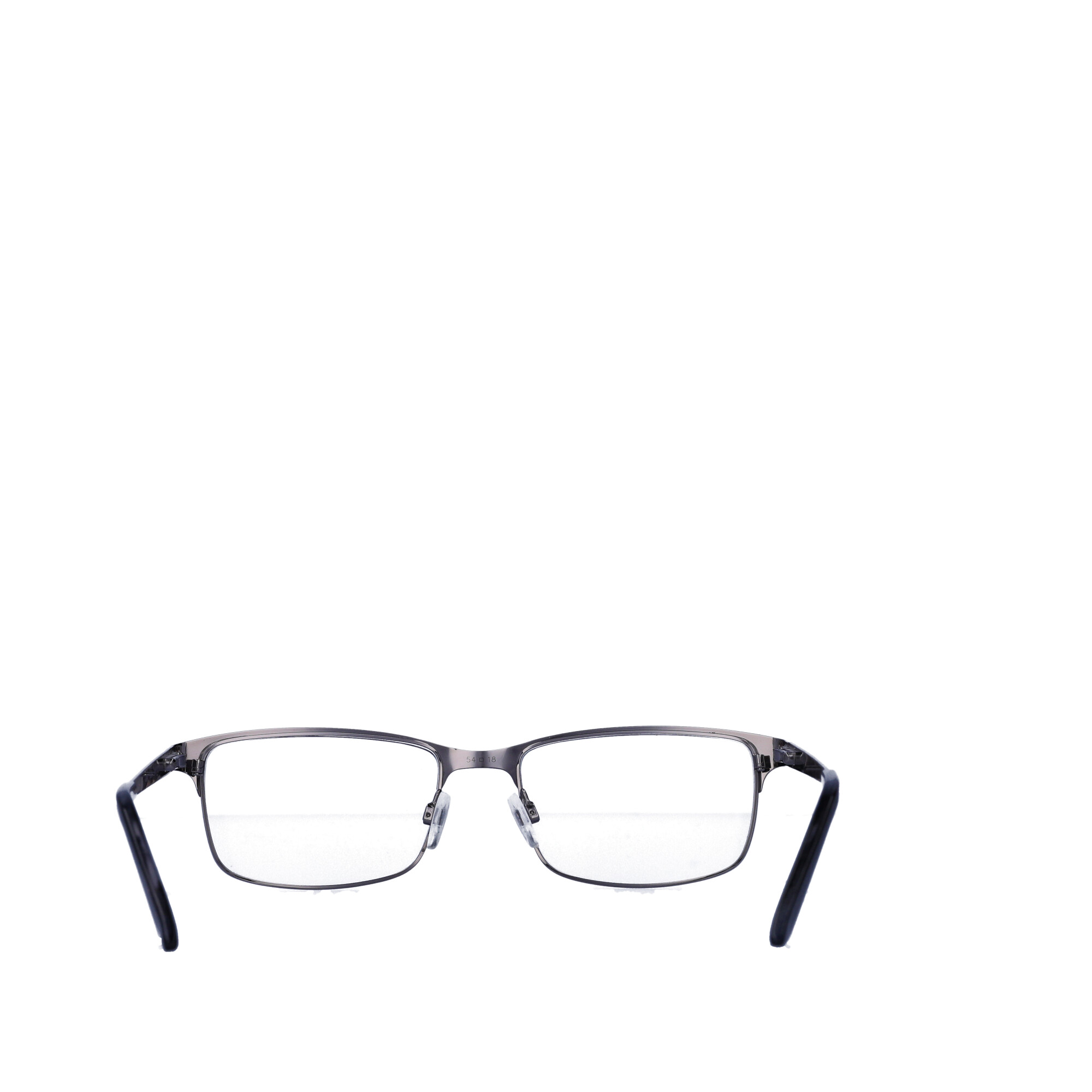 Walmart Men's Rx'able Eyeglasses, Mop41, Dark Grey, 54-18-145 - image 3 of 13