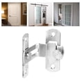 thumbnail image 4 of Hasp de la Puerta, Anguleo de la Hebilla a la derecha Ángulo de 90 Grados Polche de la Puerta de la Puerta de la Puerta, 4 Pueros para la Puerta de la Puerta en Casa Puerta del Granero, 4 of 7