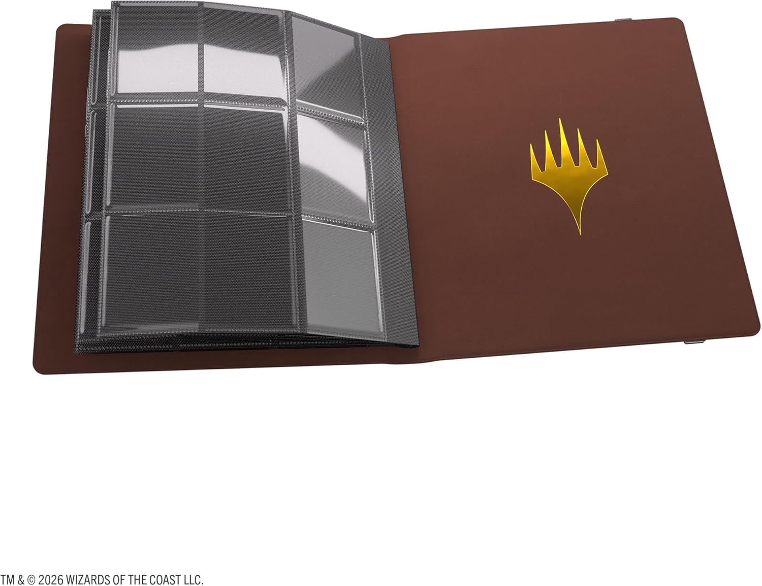 Gamegenic Magic: The Gathering Secrets of Strixhaven Cards Almanac 18-Pocket Premium SLIPCASE Album - Holds 360 Double-Sleeved Cards, Elegant Book-Style MTG Binder with Gold Foil College Spine