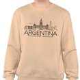 thumbnail image 2 of Skyline Argentina Sweatshirt Unisex Large Sand, 2 of 5