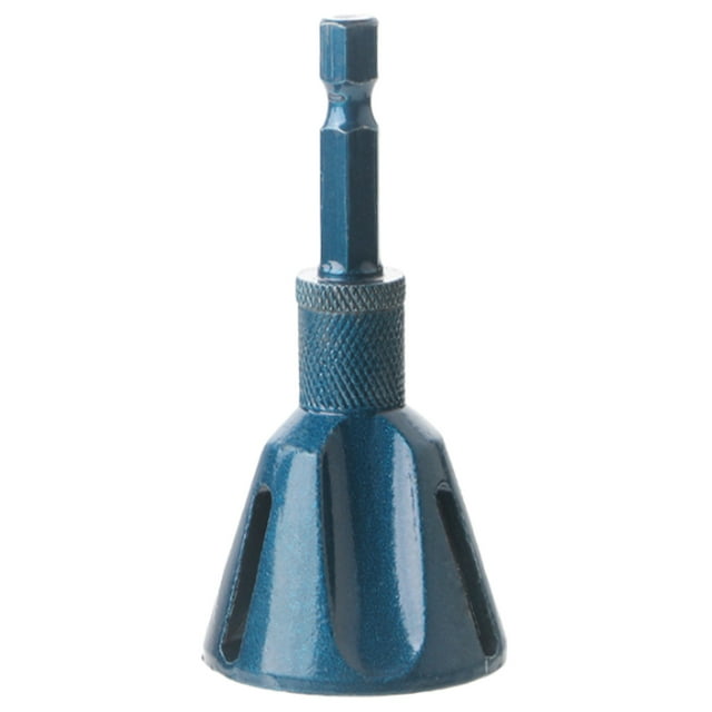Herramienta chaflán externo para desbarbado acero tungsteno broca 5-25mm() azul
