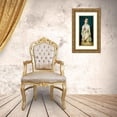 thumbnail image 3 of George Chickering Munzig 16x24 Gold Ornate Framed and Double Matted Museum Art Print Titled - Portrait of a Young Girl (1881), 3 of 4