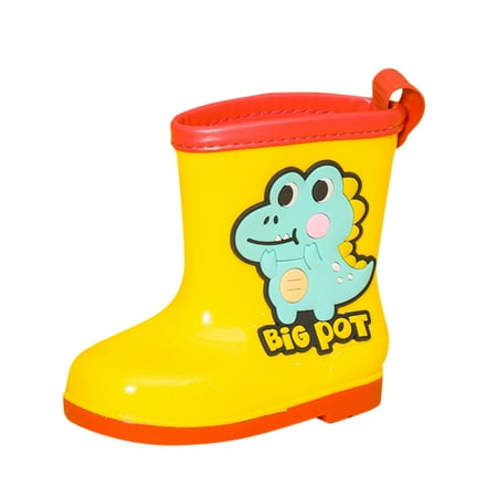 

Toddler Baby Socks Shoes Boots Dinosaur Children Boys Baby Girls Shoes Infants Rain Cartoon Waterproof Baby Shoes