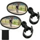 thumbnail image 1 of Espejo de bicicleta Espejo de manillar giratorio ajustable de 360 ​​​​grados Espejo de bicicleta de gran angular Espejo retrovisor de ciclismo Espejo convexo acrílico a prueba de golpes Rojo Verde, 1 of 5