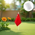thumbnail image 4 of 100pcs White Mini Plastic Handheld Flag Poles for Outdoor Events, Crafts, Seasonal Decorations with Stability and Easy Use, 4 of 7