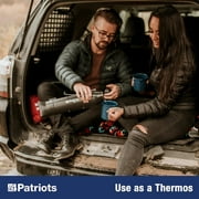 4Patriots Sun Kettle Personal Water Heater: Portable Thermos Boils Water Using The Sun, Solar Powered & Lightweight