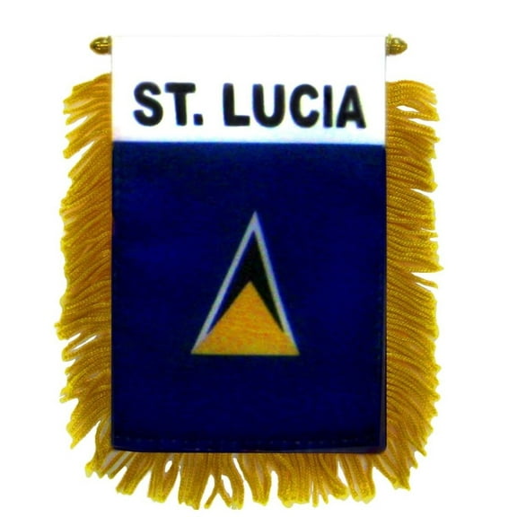 St. Lucia Mini Banner