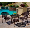 thumbnail image 3 of Home Loft Concepts Cristiano 3 Piece Wicker Bistro Set, 3 of 10