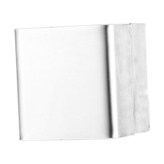 KALLORY Baking Tool Silver 1Pcs 2.5 Inch Stainless Steel Square Mousse Cutter