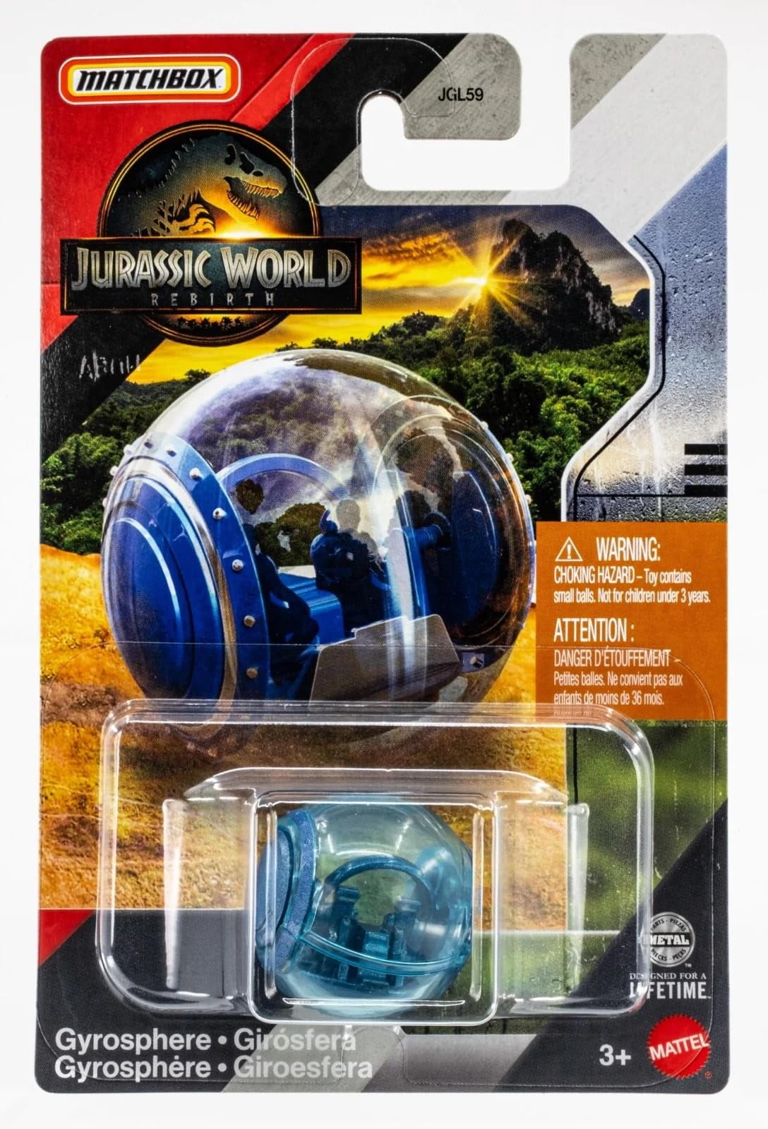 Jurassic World Matchbox Die-Cast Vehicle Collection 9-Pack Set JGL59-956A