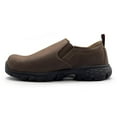 thumbnail image 3 of FSI Nautilus Avenger Mens Brown Slip-On Composite Toe ESD Work Shoe A7035, 3 of 4
