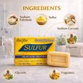 thumbnail image 2 of Sulfur Soap Bar 3.5 oz – Handcrafted Cleansing Soap for Face & Body, Deep Clean, Oil Control, Daily Skin Care, 2 of 5