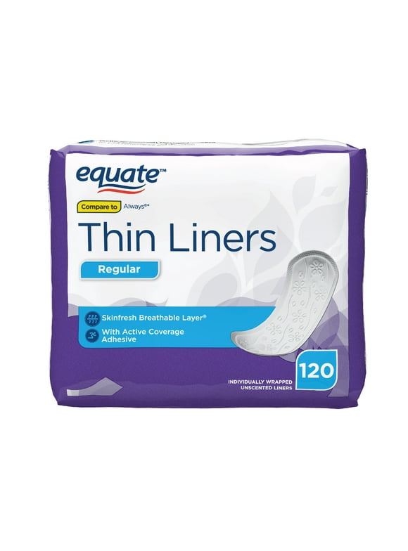 Equate Panty Liners in Feminine Care