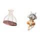 thumbnail image 5 of Portacorchos de vino,Soporte de metal para corcho de vino,tapón de vino,expositor,Estatua del astronauta,Figura decorativa espacial de estatua de astronauta,Escultura de figura de escritorio, 5 of 8