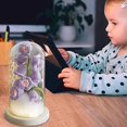 thumbnail image 4 of Lily Of The Valley Lamp, Led Table Lamp For Bedroom, Flower Table Lamp, Flower In Glass Lampshade, Bedside Desk Lamp, Artificial Flower Lamp For Bedro, 4 of 5