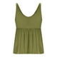thumbnail image 5 of Tops de verano para mujer,Camiseta sin mangas estampada para mujer, cuello redondo holgado, camisa informal de poliéster, para uso doméstico y diario, sopatenor, 5 of 8