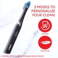 thumbnail image 4 of Colgate Optic White Pro Series Sonic Adult Battery Powered Electric Toothbrush, Black, 4 of 9