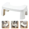 thumbnail image 2 of MLINS Toilet Foot Stool Plastic Step Stool Bathroom Nonslip Foot Stool Foot Step Stool, 2 of 6