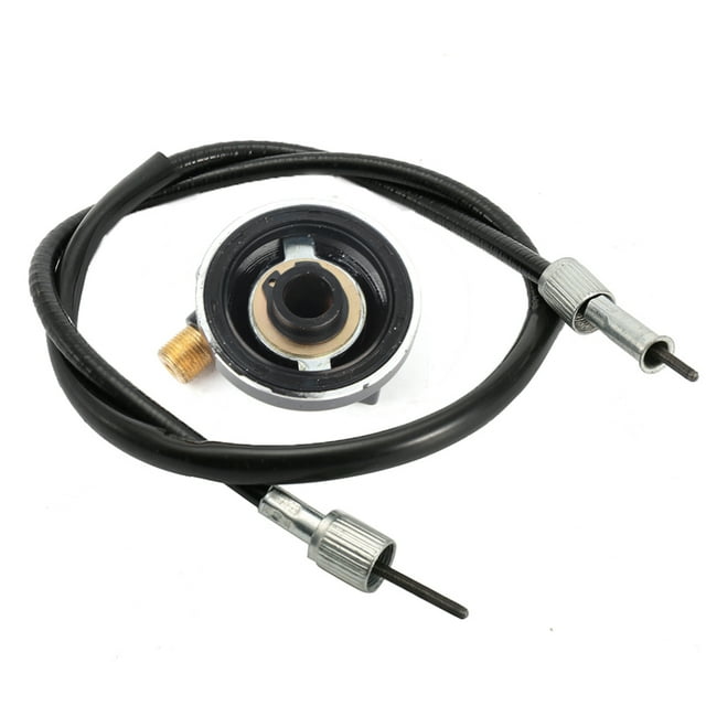 12mm Speedometer Drive Gear with Cable Scooter Speedometer Drive Gear Tachometer Roller for GY6 50cc 150cc Scooter Parts