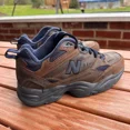 thumbnail image 2 of New Balance 609 Hiking Shoes Leather Brown Trainers Size 7.5 Men, 2 of 6