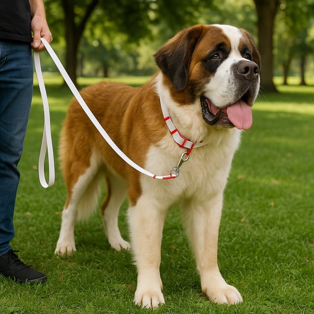 Correa & Collar L Para Mascota , Disfruta Paseos con Elegancia y Comodidad