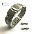 thumbnail image 2 of Steel & Silicone Replacement Watch Band Fits Casio Edifice EFA-133 EFA133D-1A, 2 of 7