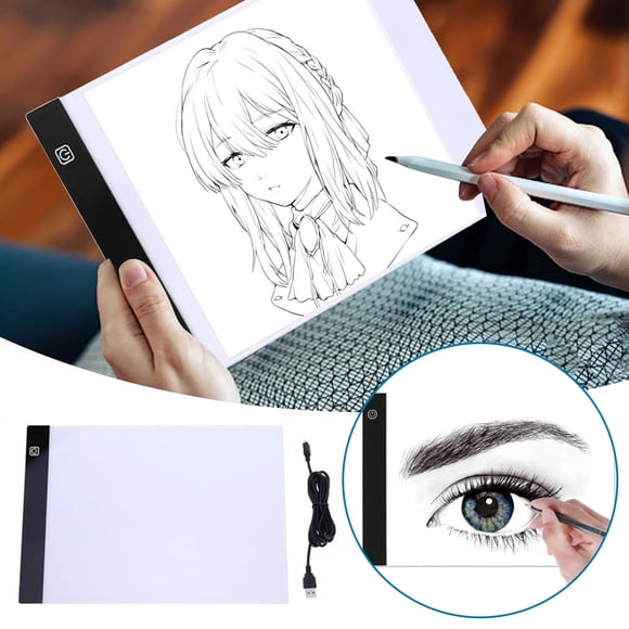-Thin A5 LED Art Tracing Light with USB Power for Artists and Craft Projects
