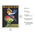 thumbnail image 2 of Mugnier Apéritif made with Burgundy WIne (Apéritif Au Vin De Bourgogne) - Vintage Advertising Poster by Leonetto Cappiello c.1912 - Master Art Print (Unframed) 9in x 12in, 2 of 4