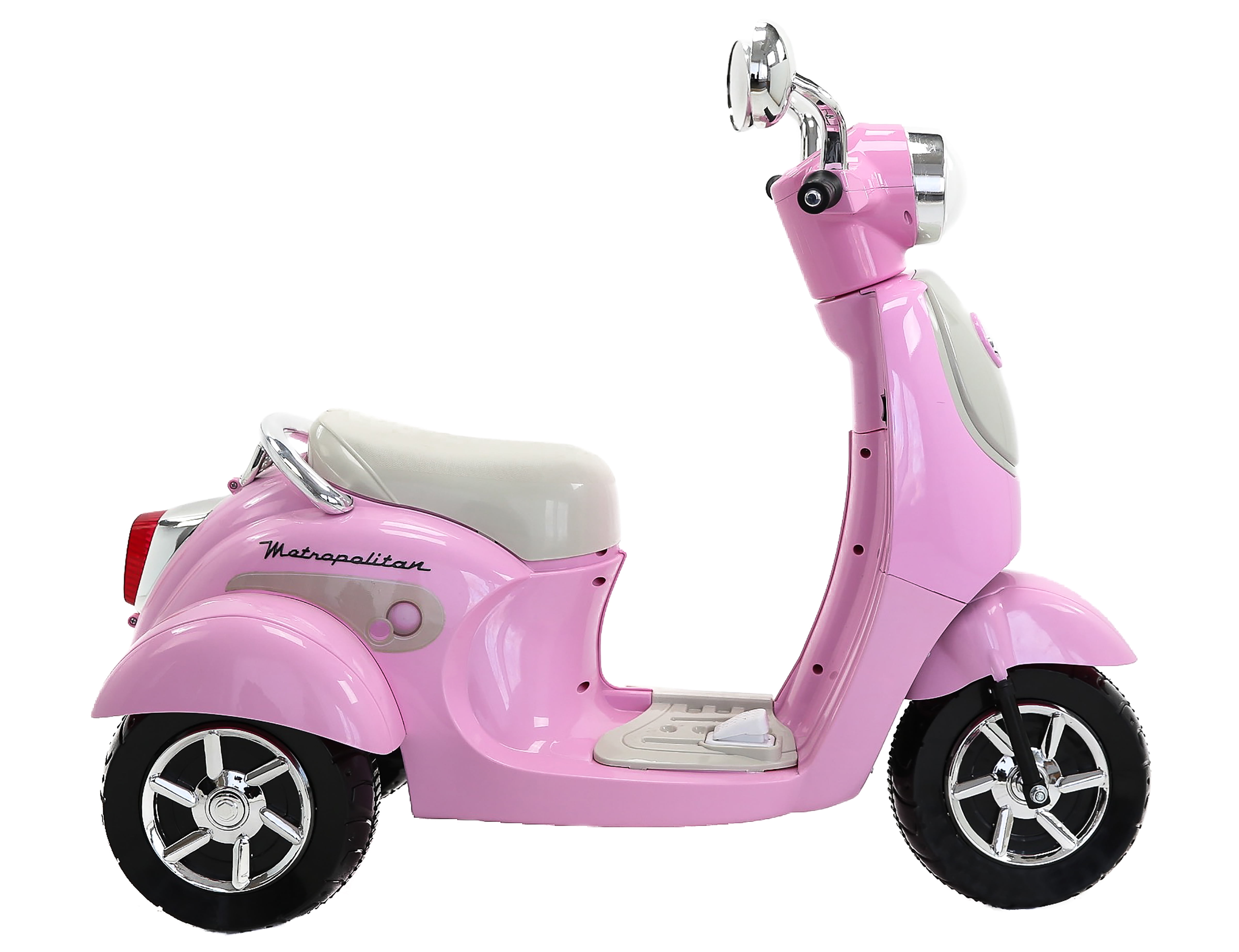 pink electric scooter 6v ride on