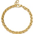 thumbnail image 4 of 14K Yellow Gold Polished Bracelet (7.5 X 5.25) Made In Italy sf2344-7.5, 4 of 5