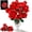Red, variant on 12 Red Rose Building Block Set | Compatible with Lego | 626 Pcs Home Decor for Girls Kids Women Valentine's Day Mothers Day Christmas Birthday Gift