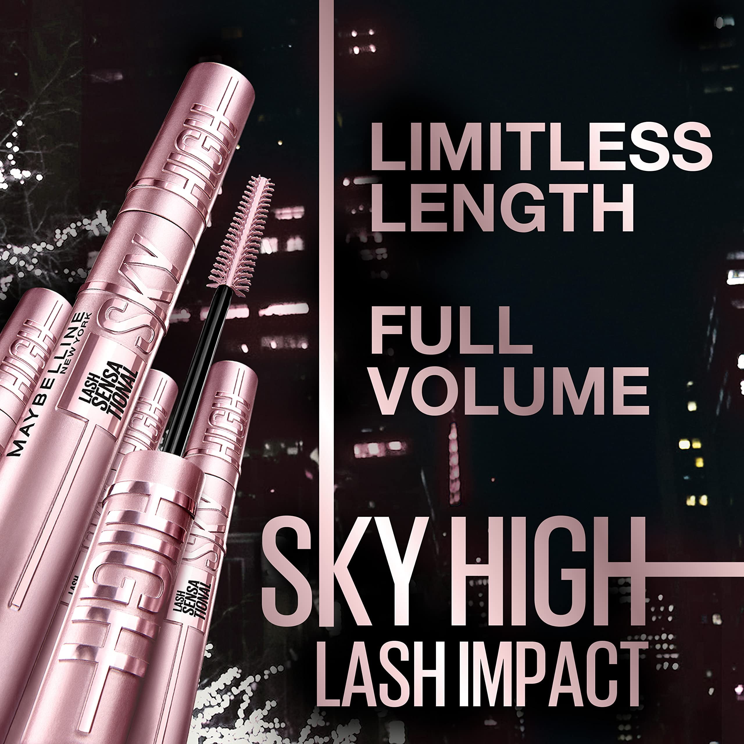 Maybelline Lash Sensational Sky High Lengthening Mascara - 0.24 Fl Oz :  Target