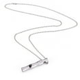 thumbnail image 3 of Silbato de Supervivencia LYUMO 22 pulgadas acero inoxidable color Plata, 3 of 8