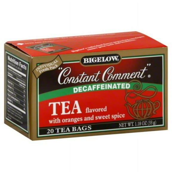 TEA CONSTANT CMMNT DECAF-20 BG -Pack of 6