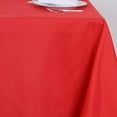 thumbnail image 3 of Balsa Circle 10 Pieces 60" x 126" Red Rectangle Polyester Tablecloths Table Cover Linens, 3 of 6
