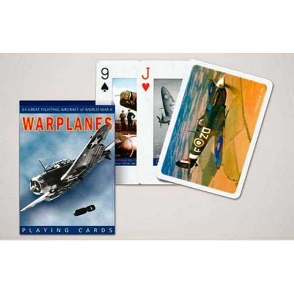 Warplanes (World War II) Playing Cards by Piatnik