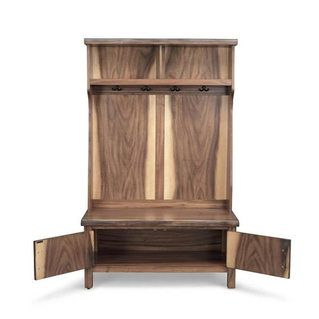 Homestyles 5185-49 Forest Retreat Hall Tree, Brown - 64 x 40 x 19 in.
